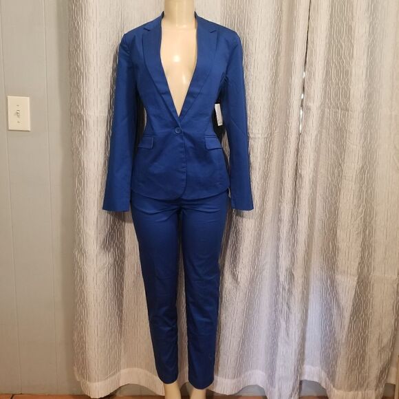 DOUBLE BREASTED BLAZER and matchin pants new 89th+MADISON - Picture 4 of 16